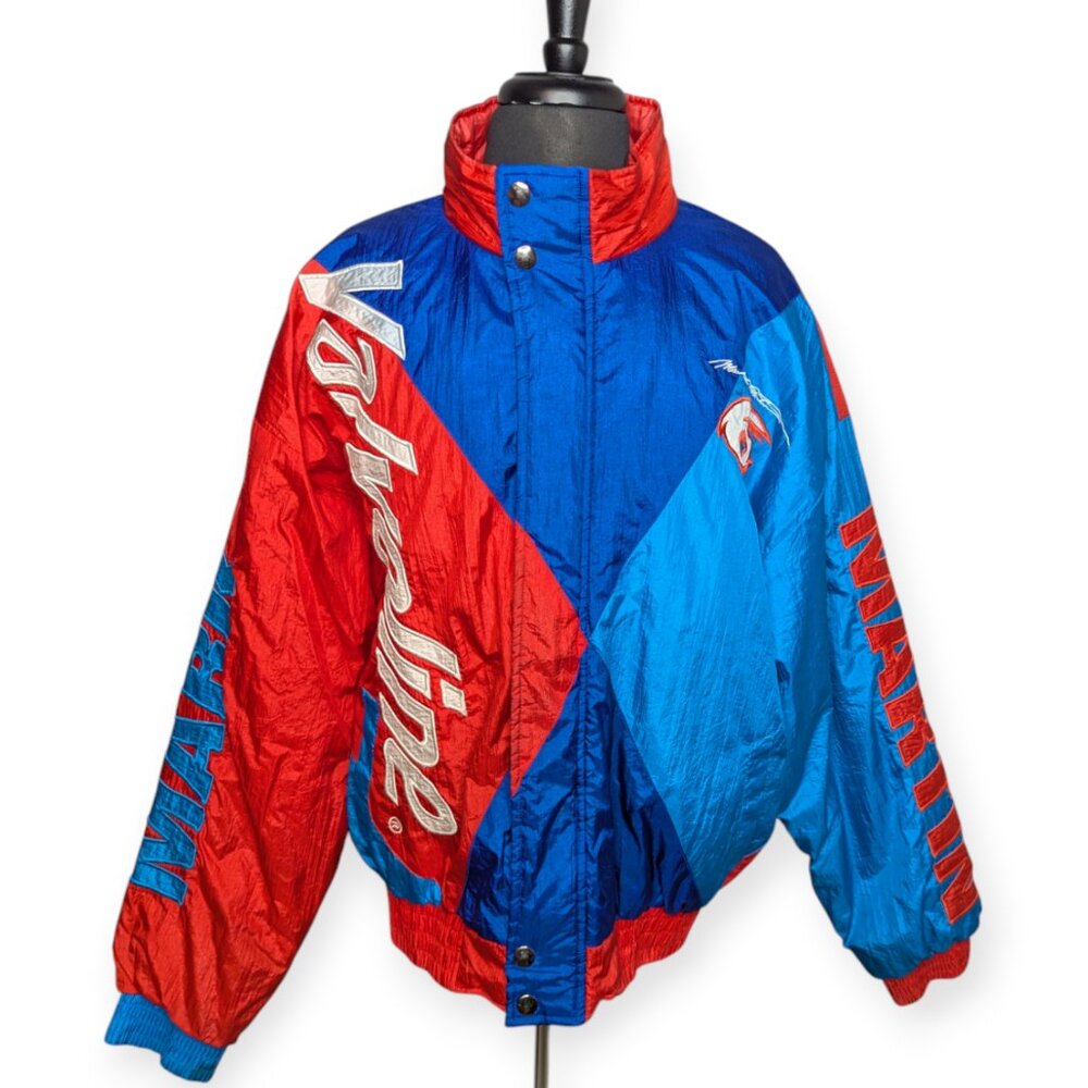 Vintage Racing Champions Apparel Mark Martin #6 Valvoline Jacket NASCAR Size XL